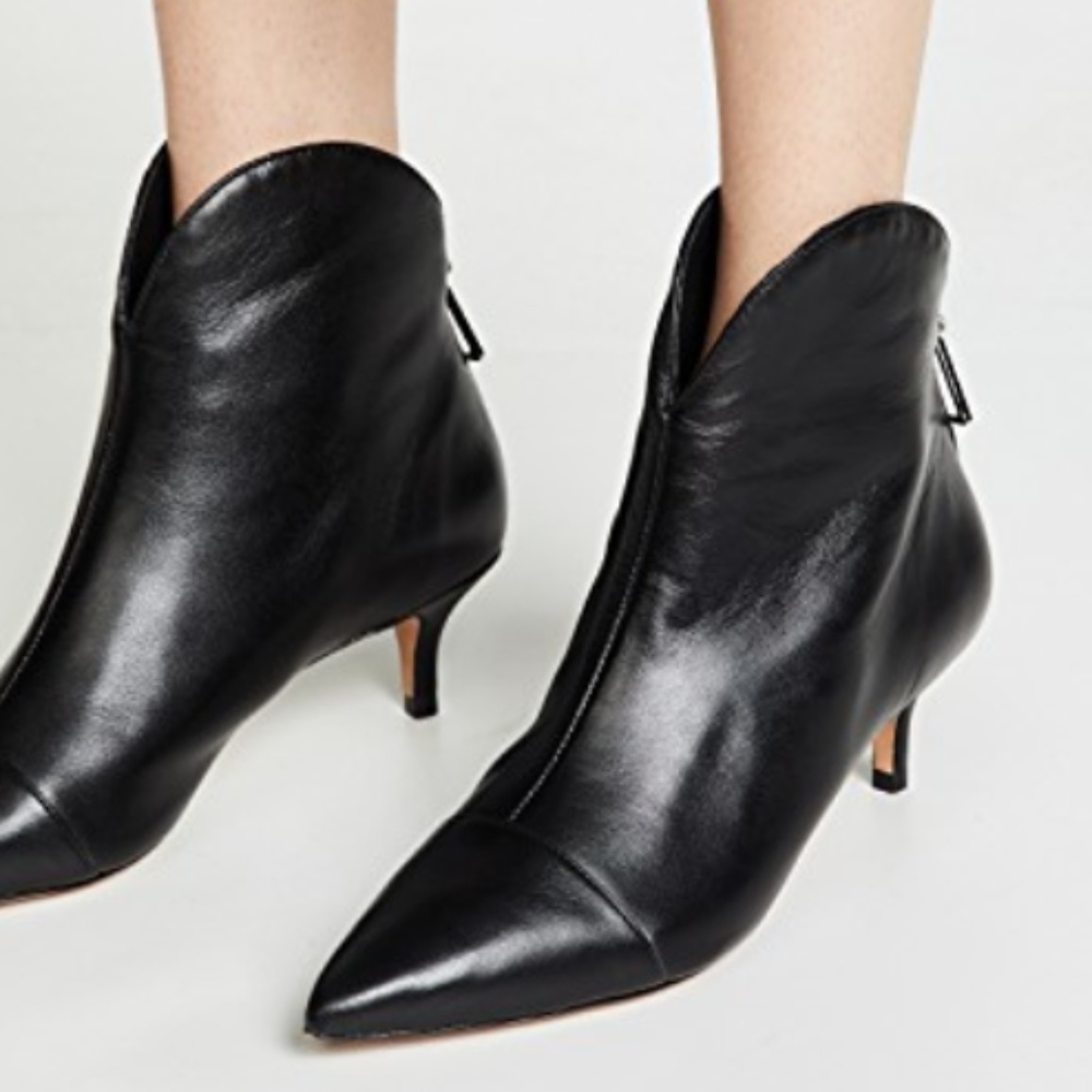 Schutz Leather Booties